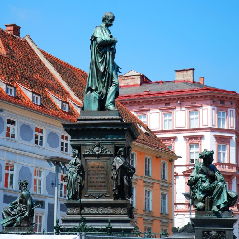 Graz die Landeshauptstadt der Steiermark - 2 größte Stadt der Republik Österreich