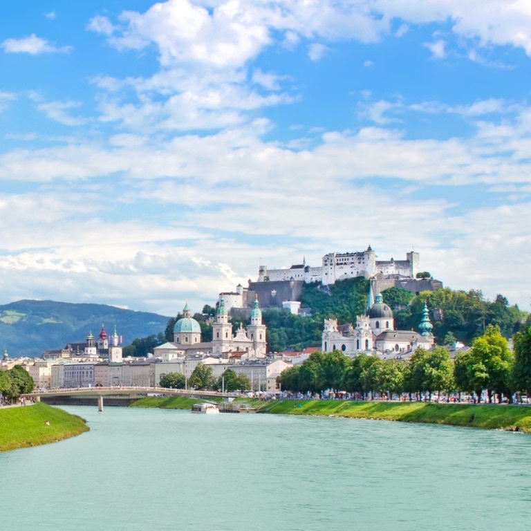 Salzburg Stadt - Romantikurlaub an der Salzach - Urlaub im Salzburger Land Österreich