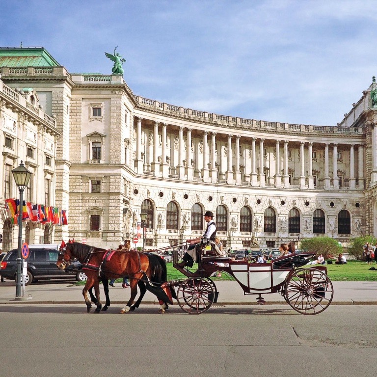 Hofburg in Wien - Kutschfahrt in Österreich - ChaletZeit
