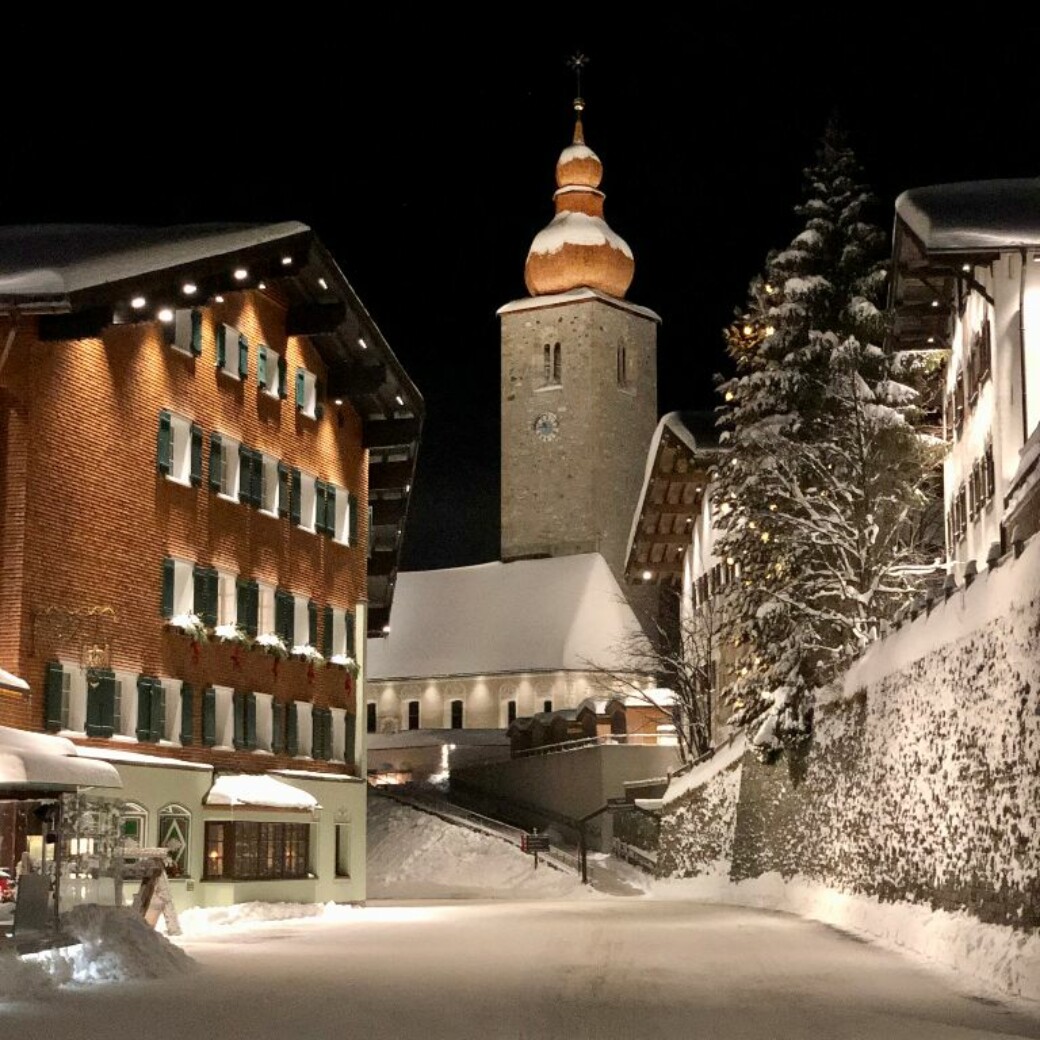 Winterurlaub Österreich - Lech am Arlberg - Kirche