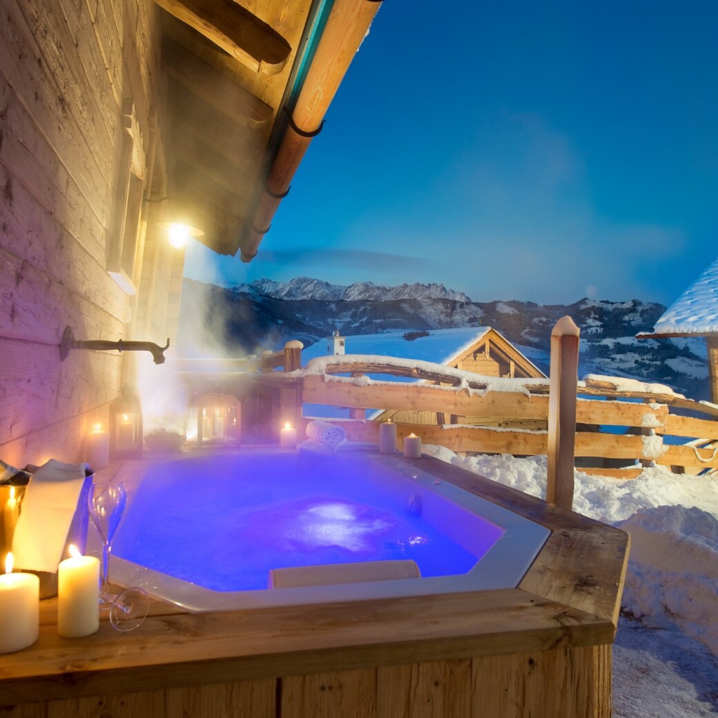 Chalet mit Whirlpool in Österreich mieten - NEU und modern
